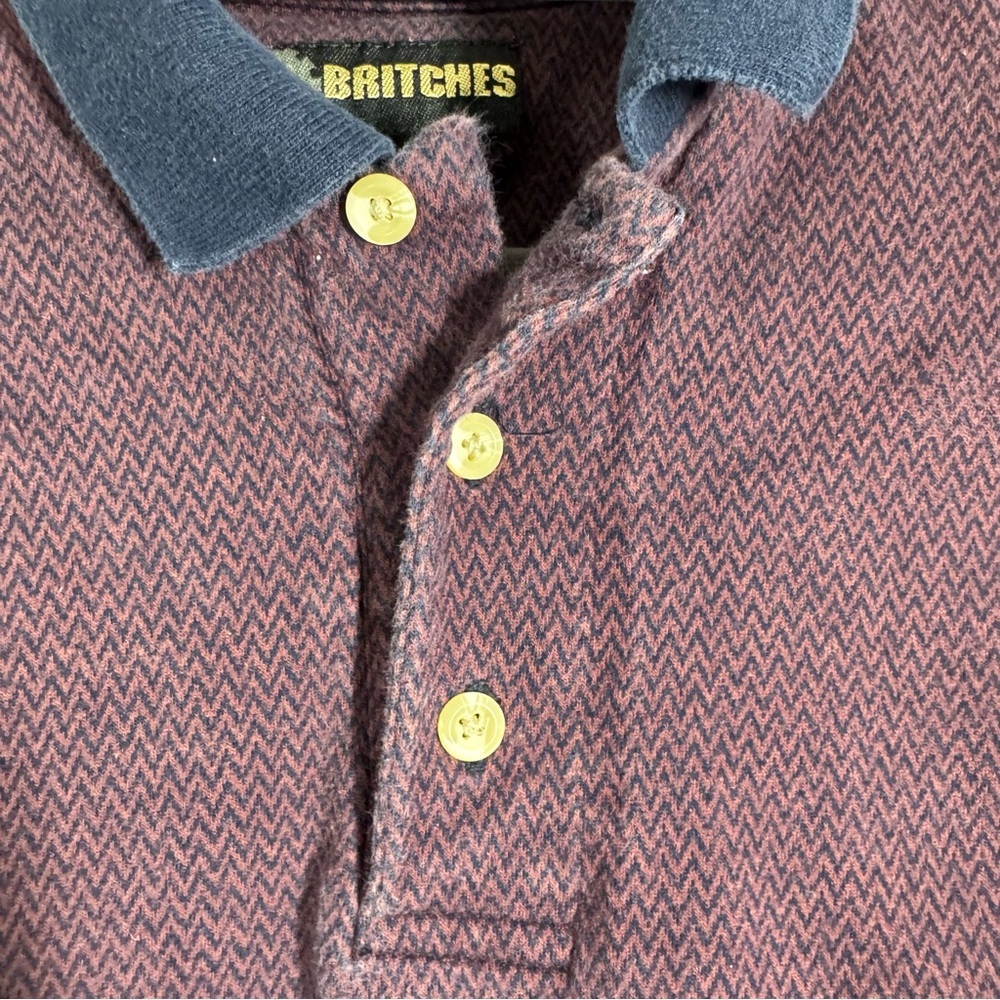 Men's Purple Long Sleeve Shirt - Picture 4 of 5